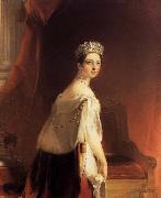 Thomas Sully Queen Victoria oil on canvas